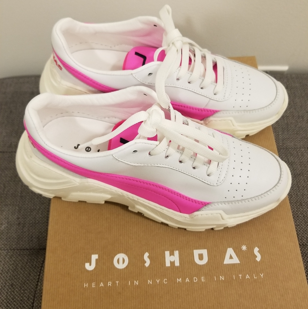 Joshua Sanders Pink Zenith Sneakers